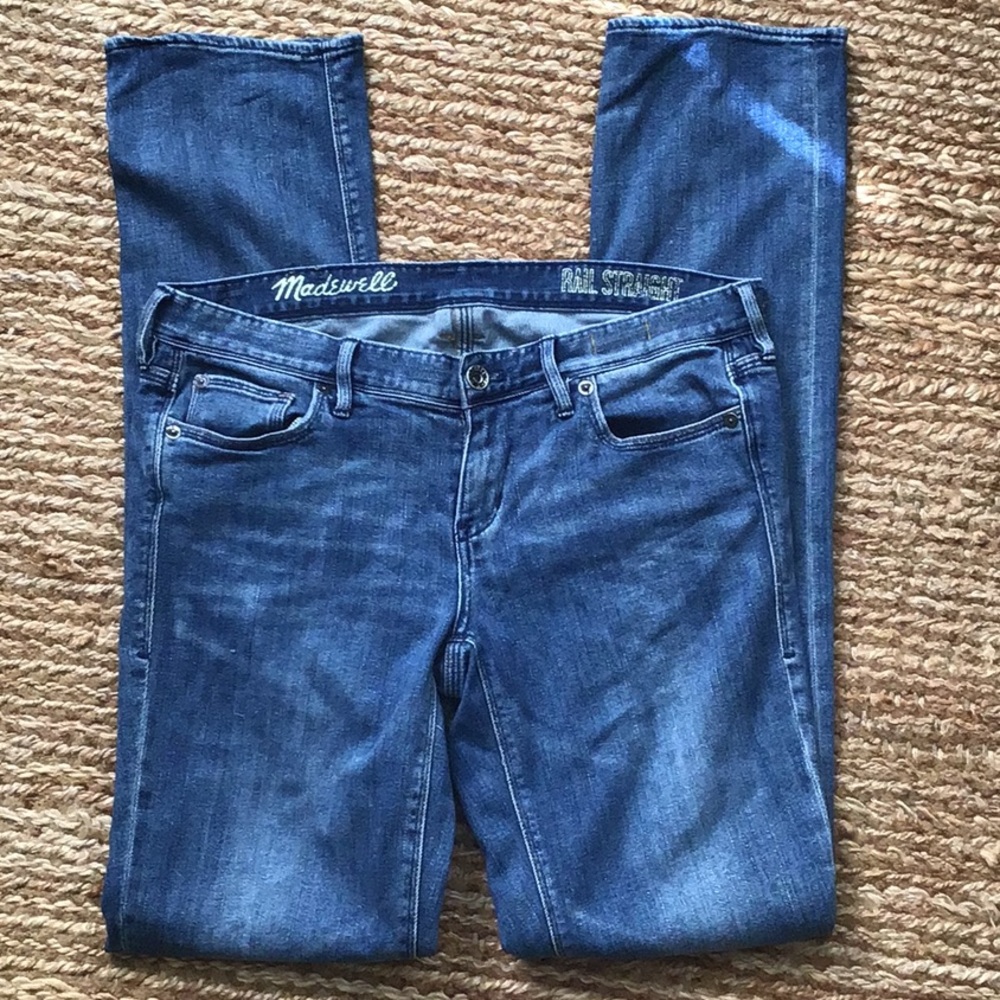 Madewell Rail Straight 29 x 34